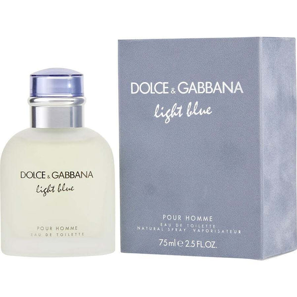 D & G LIGHT BLUE by Dolce & Gabbana (MEN) - EDT SPRAY 2.5 OZ