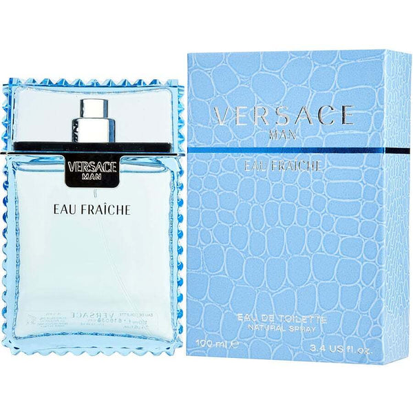 VERSACE MAN EAU FRAICHE by Gianni Versace (MEN) - EDT SPRAY 3.4 OZ