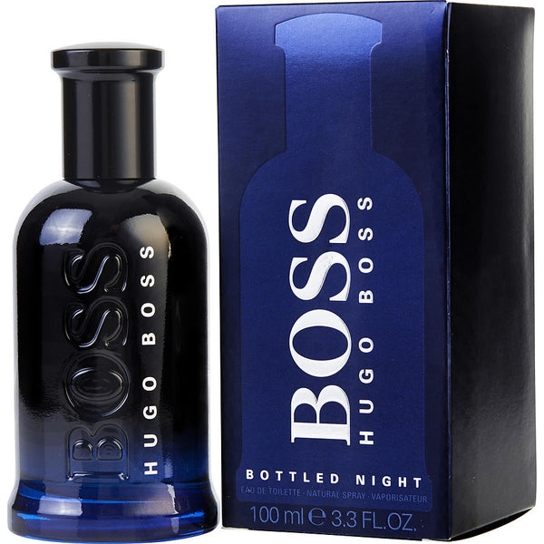 BOSS BOTTLED NIGHT by Hugo Boss (MEN) - EDT SPRAY 3.3 OZ