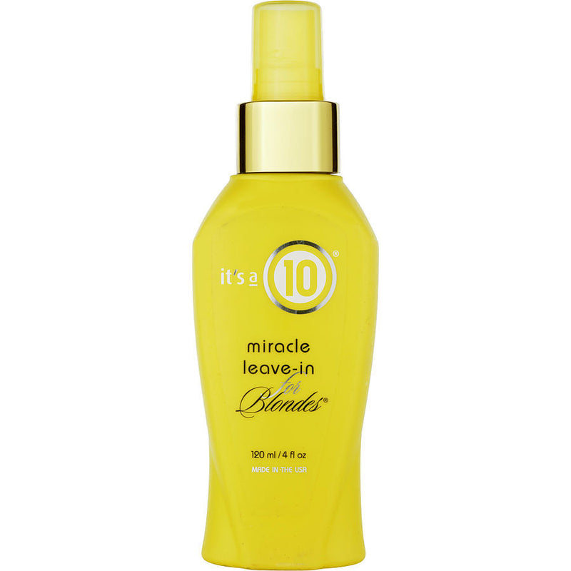 ITS A 10 by It's a 10 (UNISEX) - MIRACLE LEAVE IN PRODUCT FOR BLONDES 4 OZ