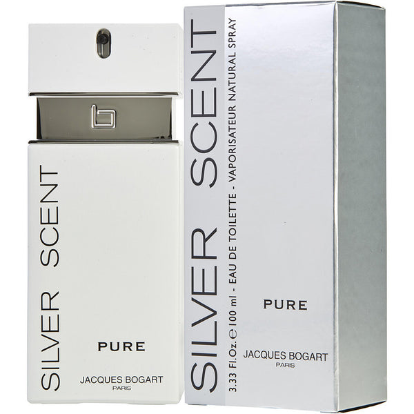 SILVER SCENT PURE by Jacques Bogart (MEN) - EDT SPRAY 3.3 OZ