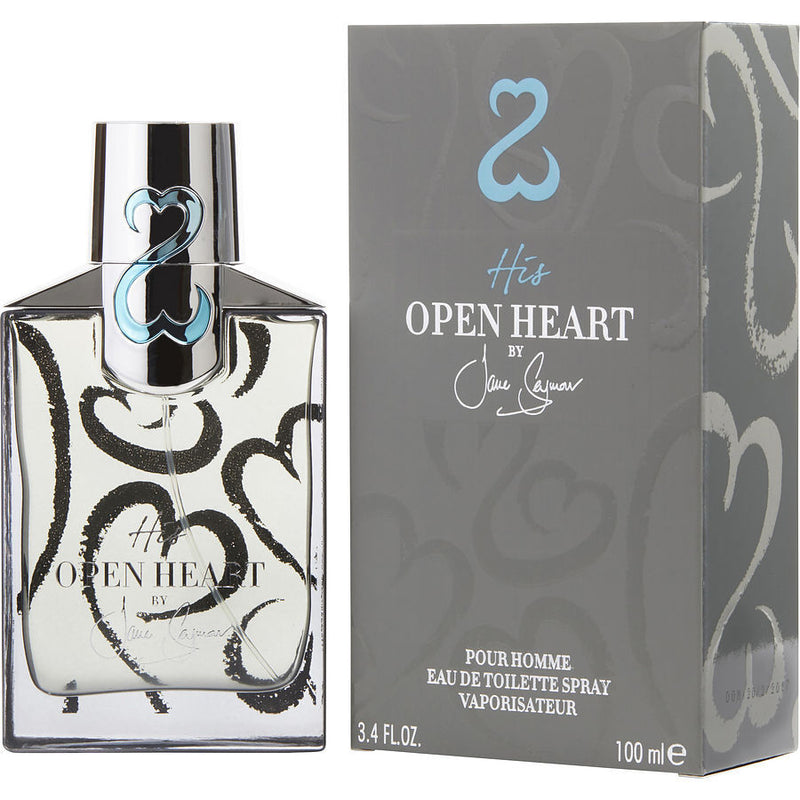 HIS OPEN HEART by Jane Seymour (MEN) - EDT SPRAY 3.4 OZ