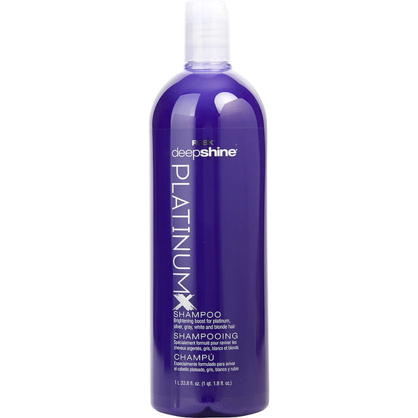 RUSK by Rusk (UNISEX) - DEEPSHINE PLATINUM X SHAMPOO 33.8 OZ