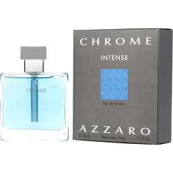 CHROME INTENSE by Azzaro (MEN) - EDT SPRAY 1.7 OZ