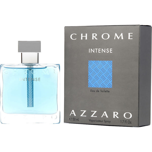 CHROME INTENSE by Azzaro (MEN) - EDT SPRAY 1.7 OZ