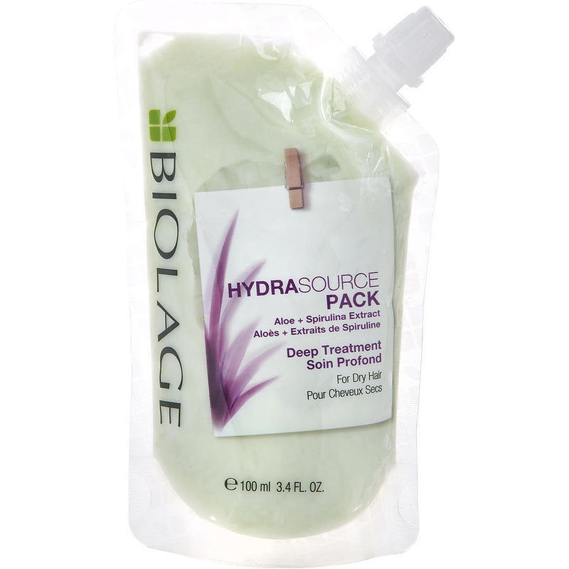 BIOLAGE by Matrix (UNISEX) - HYDRASOURCE DEEP TREATMENT PACK 3.4 OZ