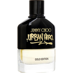 JIMMY CHOO URBAN HERO GOLD EDITION by Jimmy Choo (MEN) - EAU DE PARFUM SPRAY 3.3 OZ  *TESTER