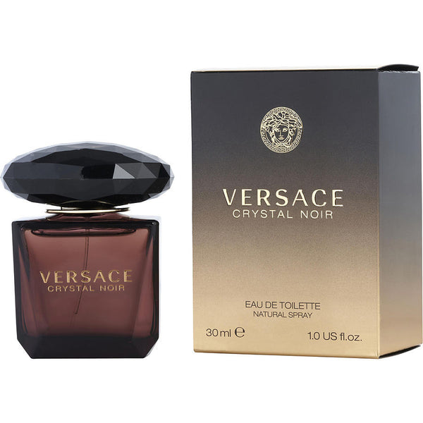 VERSACE CRYSTAL NOIR by Gianni Versace (WOMEN) - EDT SPRAY 1 OZ (NEW PACKAGING)