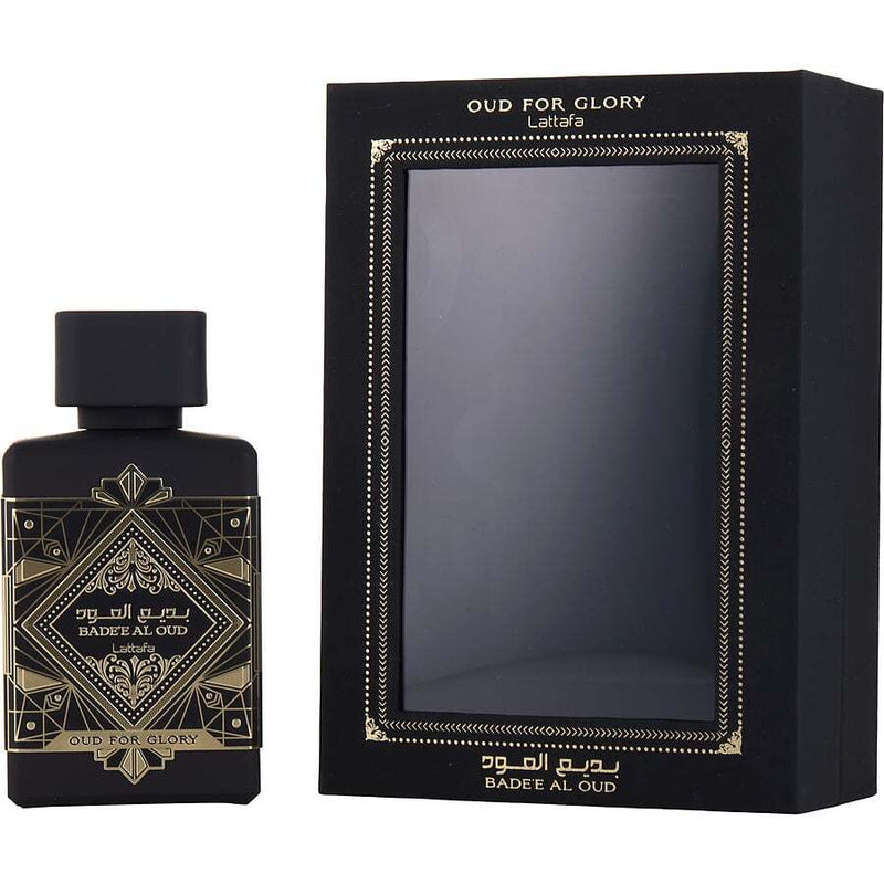 LATTAFA BADEE AL OUD FOR GLORY by Lattafa (MEN) - EAU DE PARFUM SPRAY 3.4 OZ