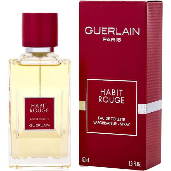 HABIT ROUGE by Guerlain (MEN) - EDT SPRAY 1.7 OZ (NEW PACKAGING)