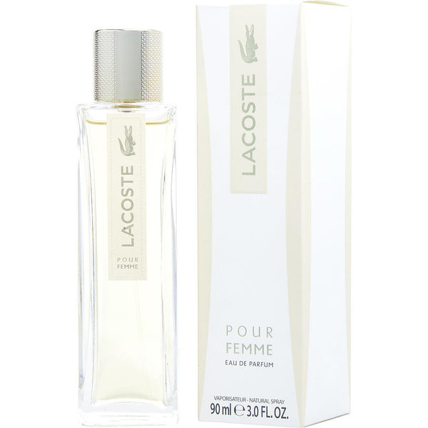 LACOSTE POUR FEMME by Lacoste (WOMEN) - EAU DE PARFUM SPRAY 3 OZ (NEW PACKAGING)