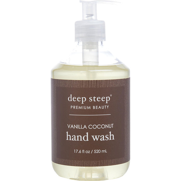 DEEP STEEP by Deep Steep (UNISEX) - Vanilla Coconut Hand Wash --520ml/17.6oz