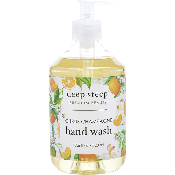 DEEP STEEP by Deep Steep (UNISEX) - Citrus Champagne Hand Wash --520ml/17.6oz