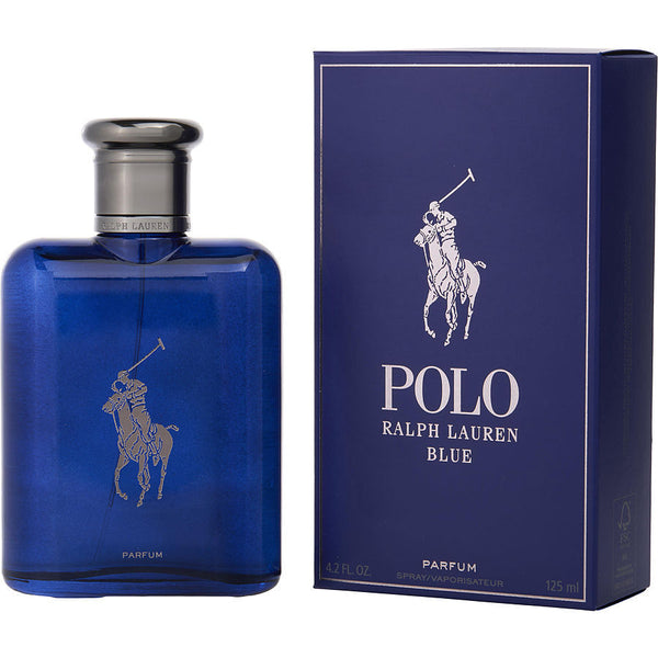 POLO BLUE by Ralph Lauren (MEN) - PARFUM REFILLABLE SPRAY 4.2 OZ