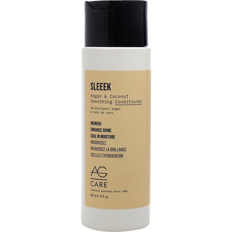 AG HAIR CARE by AG Hair Care (UNISEX) - SLEEEK ARGAN & COCONUT CONDITIONER 8 OZ