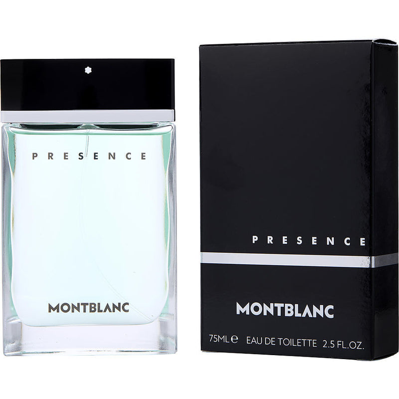 MONT BLANC PRESENCE by Mont Blanc (MEN) - EDT SPRAY 2.5 OZ (NEW PACKAGING)