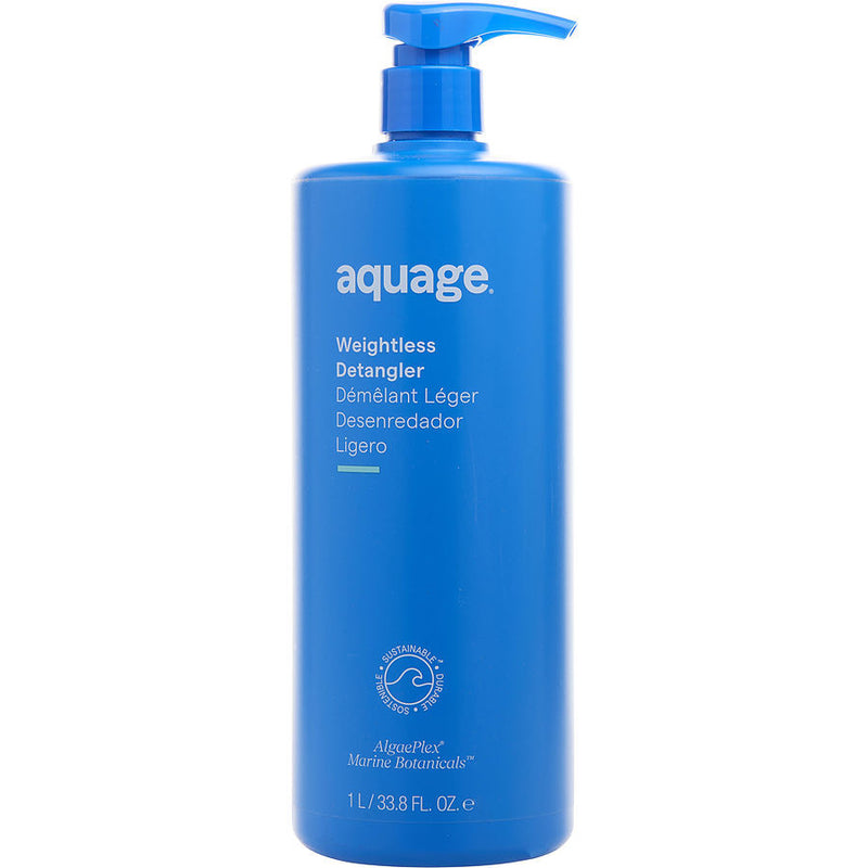 AQUAGE by Aquage (UNISEX) - WEIGHTLESS DETANGLER 33.8 OZ