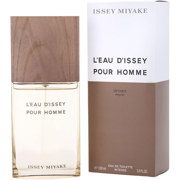 L'EAU D'ISSEY POUR HOMME VETIVER by Issey Miyake (MEN) - EDT INTENSE SPRAY 3.4 OZ