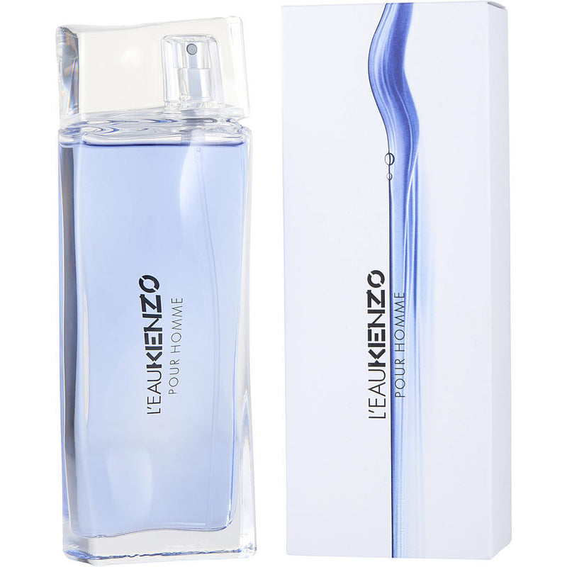 L'EAU KENZO by Kenzo (MEN) - EDT SPRAY 3.3 OZ (NEW PACKAGING)