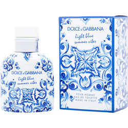 D & G LIGHT BLUE SUMMER VIBES by Dolce & Gabbana (MEN) - EDT SPRAY 2.5 OZ