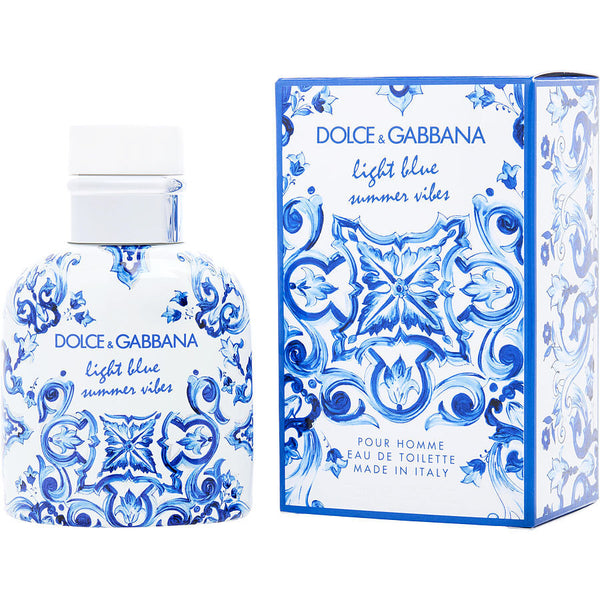 D & G LIGHT BLUE SUMMER VIBES by Dolce & Gabbana (MEN) - EDT SPRAY 2.5 OZ