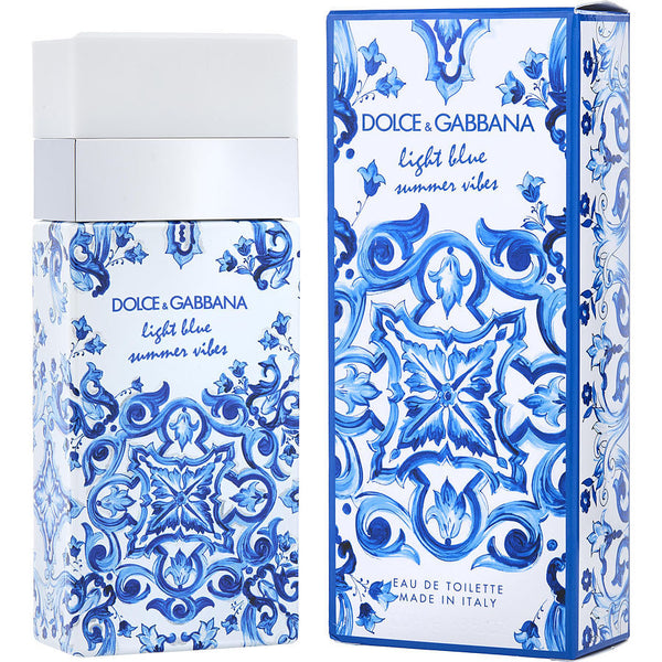 D & G LIGHT BLUE SUMMER VIBES by Dolce & Gabbana (WOMEN) - EDT SPRAY 3.3 OZ