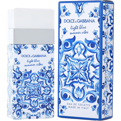 D & G LIGHT BLUE SUMMER VIBES by Dolce & Gabbana (WOMEN) - EDT SPRAY 1.6 OZ