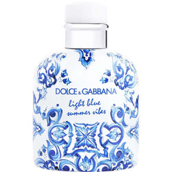 D & G LIGHT BLUE SUMMER VIBES by Dolce & Gabbana (MEN) - EDT SPRAY 4.2 OZ *TESTER