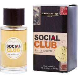 SOCIAL CLUB by Jeanne Arthes (MEN) - EDT SPRAY 3.3 OZ