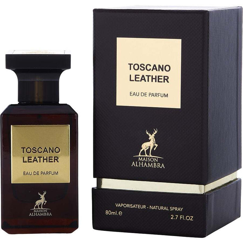 MAISON ALHAMBRA TOSCANO LEATHER by Maison Alhambra (MEN) - EAU DE PARFUM SPRAY 2.7 OZ