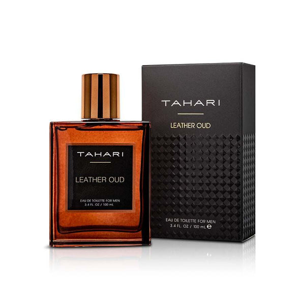 TAHARI PARFUMS LEATHER OUD by Tahari Parfums (MEN) - EDT SPRAY 3.3 OZ