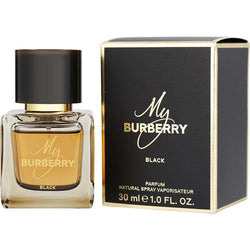 MY BURBERRY BLACK by Burberry (WOMEN) - PARFUM SPRAY 1 OZ (NEW PACKAGING)