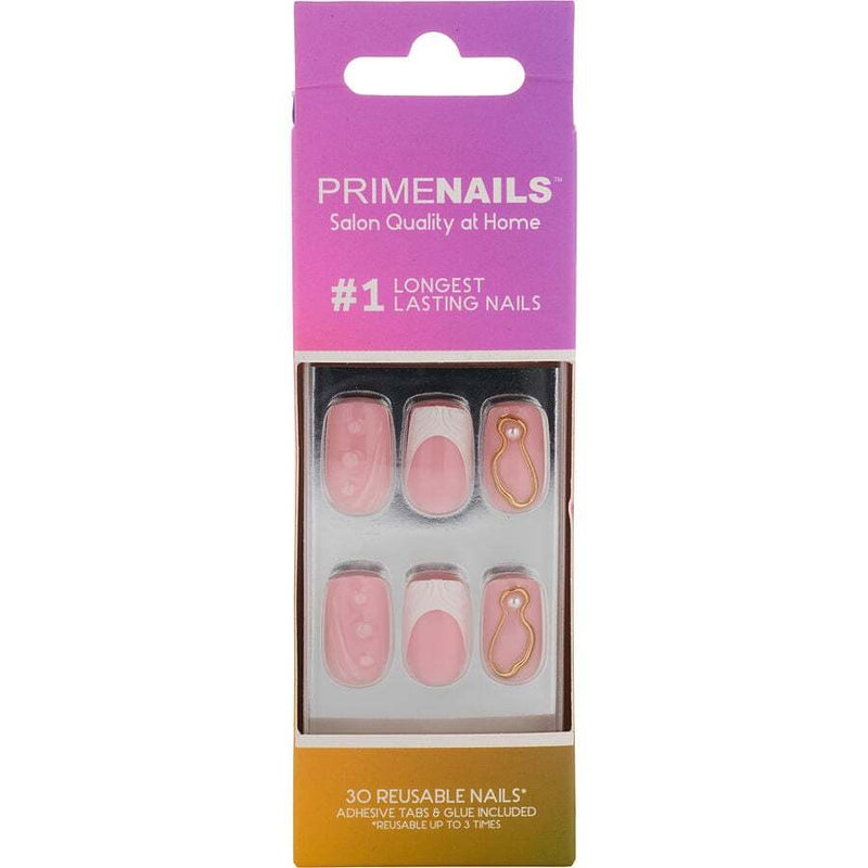 Prime Nails by Prime Nails (WOMEN) - Reusable Nail Set - #C10 Medium Square --30ct