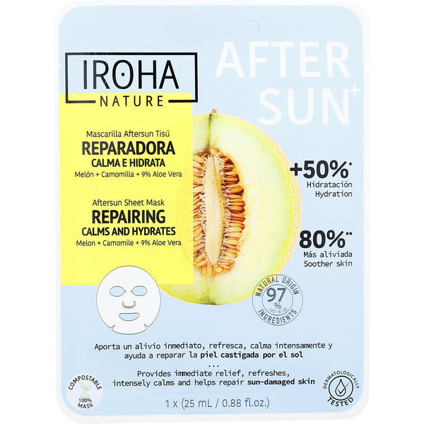 Iroha Nature by Iroha Nature (WOMEN) - Aftersun Sheet Mask - Repairing --25ml/0.88oz