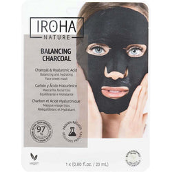 Iroha Nature by Iroha Nature (WOMEN) - Face Sheet Mask - Balancing Charcoal --23ml/0.8oz