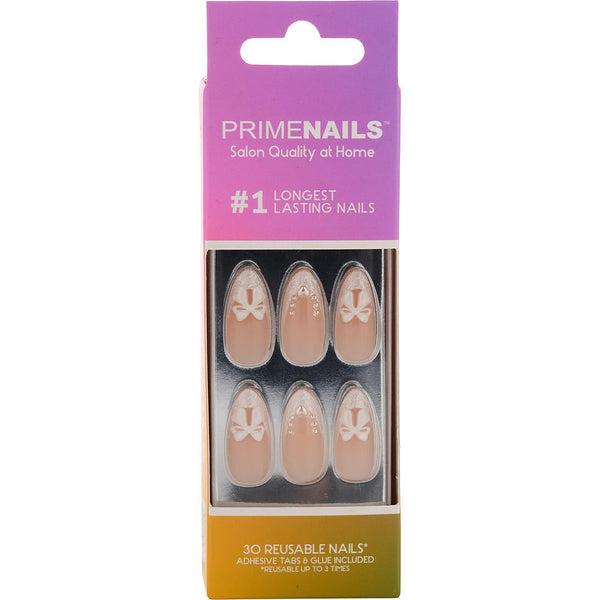 Prime Nails by Prime Nails (WOMEN) - Reusable Nail Set - #Classic French Tip --30ct