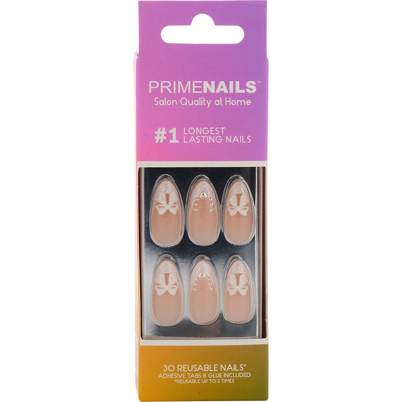 Prime Nails by Prime Nails (WOMEN) - Reusable Nail Set - #Classic French Tip --30ct